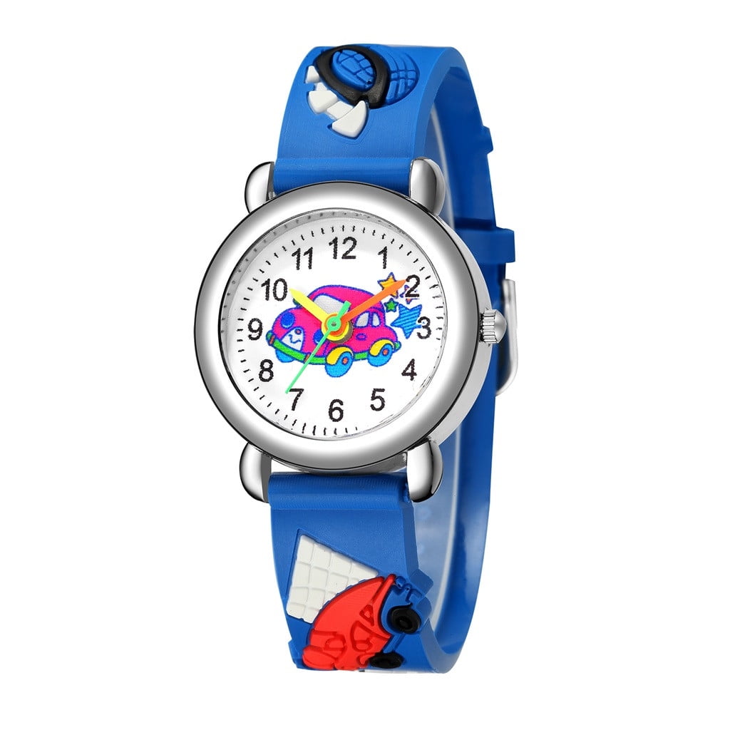 Cute Cartoon Pattern Watches Quartz Analog Wrist Watch Gift 10 Watch Touchscreen Watch Car Gaming Watch - Image 2