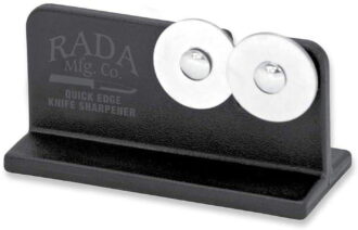 Cutlery Quick Edge Knife Sharpener (R119), 3.5" x 2", Stainless Steel Wheels