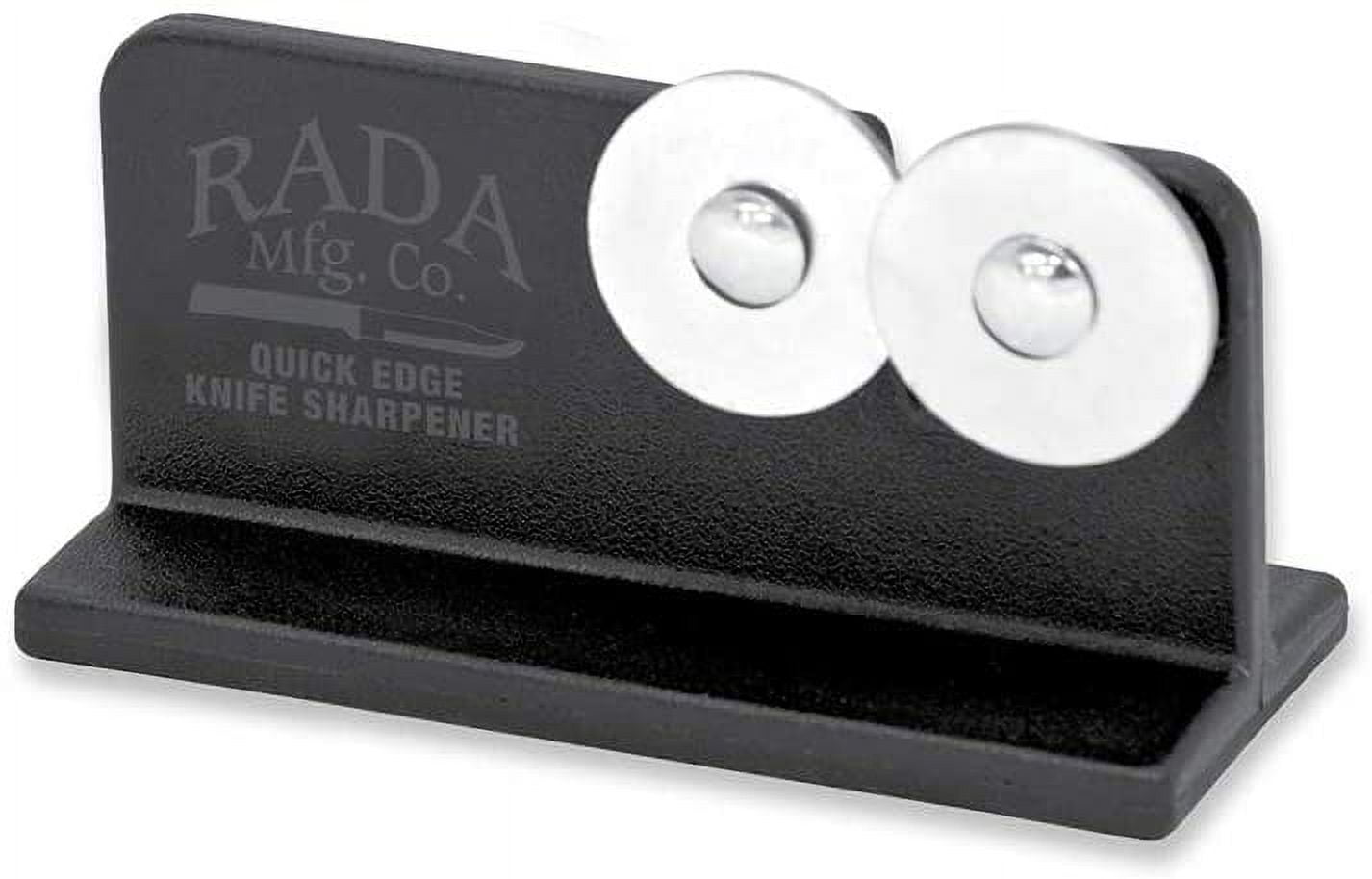 Cutlery Quick Edge Knife Sharpener (R119), 3.5" x 2", Stainless Steel Wheels