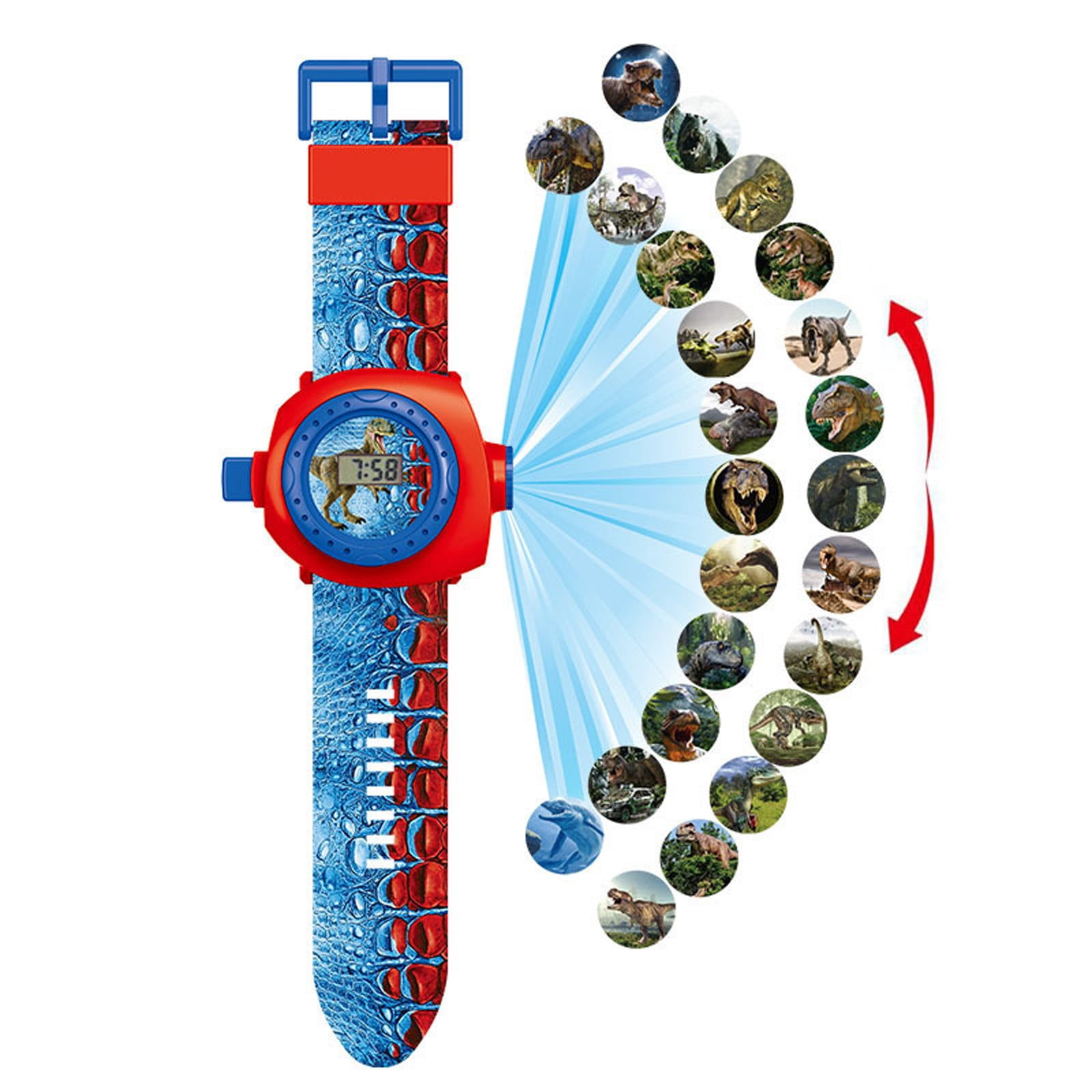 Dinosaur Projection Watch, Kids Electronic Watch With Dinosaur Images, Fun Light Up Toy Watch, Educational Watch For Children, Learning Toy For Toddlers And Kindergarten, Projector Wrist Watch - Image 3