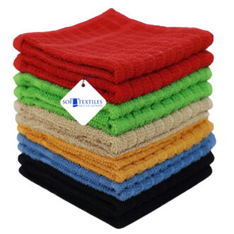 Dish Towels for Kitchen – 12 Pack, 100% Cotton Kitchen Towels Set, Dish Cloths for Washing Dishes, 15 x 25 Inches