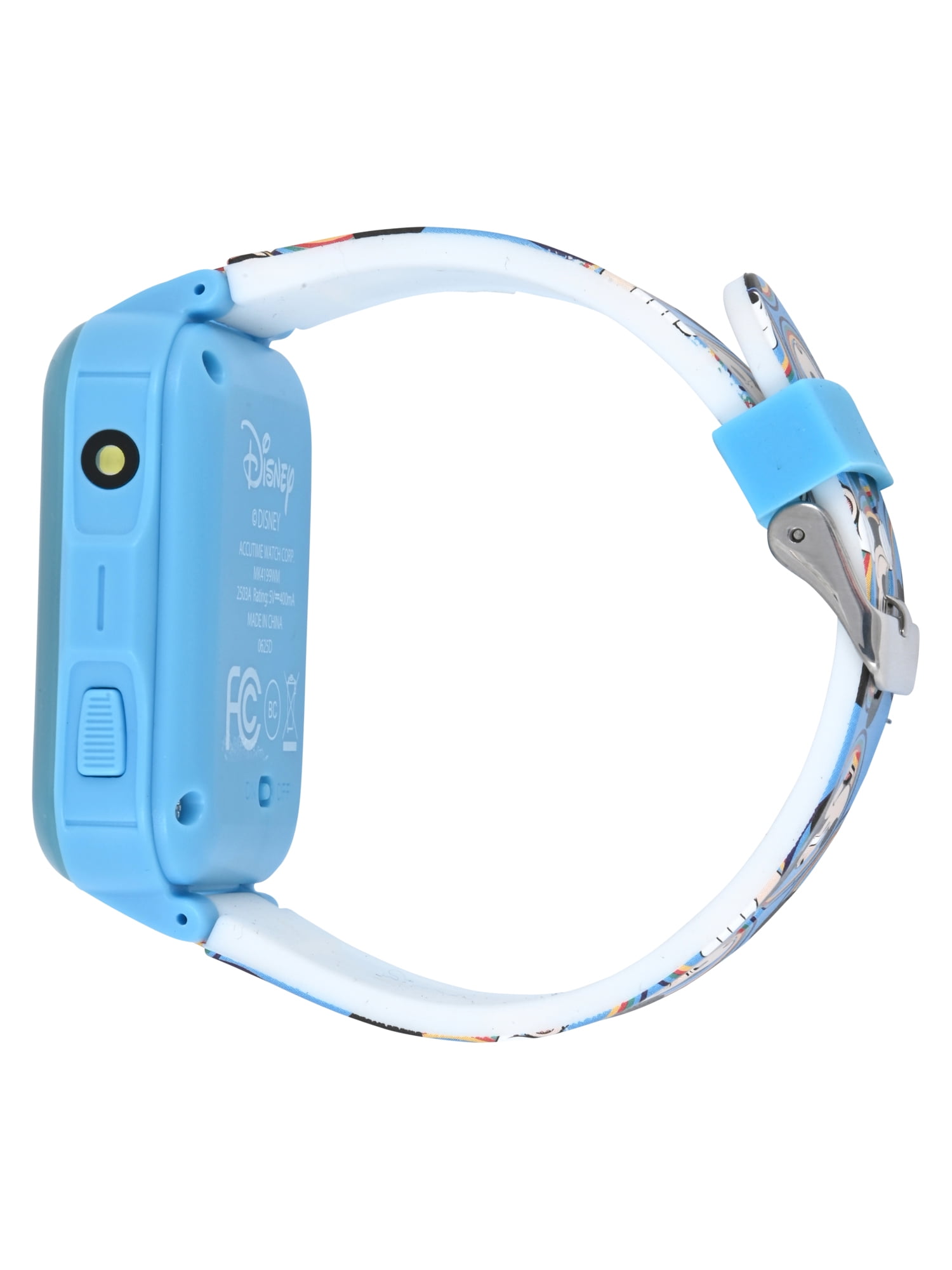 Disney Mickey Mouse iTime Unisex Child Smart Watch with Silicone Strap and Blue Case 42mm - Image 3