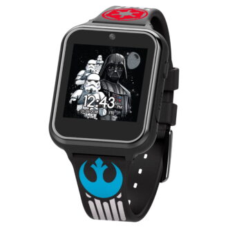 Disney Star Wars Unisex Child iTime Interactive Smart Watch with Silicone Strap 40mm (STW4010WM)