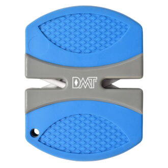 DMT PocketSharp Coarse & Fine Knife Sharpener, Simplistic & Portable Sharpening / Secure-Grip Nonslip Control Pads / Included Beaded Lanyard Chain