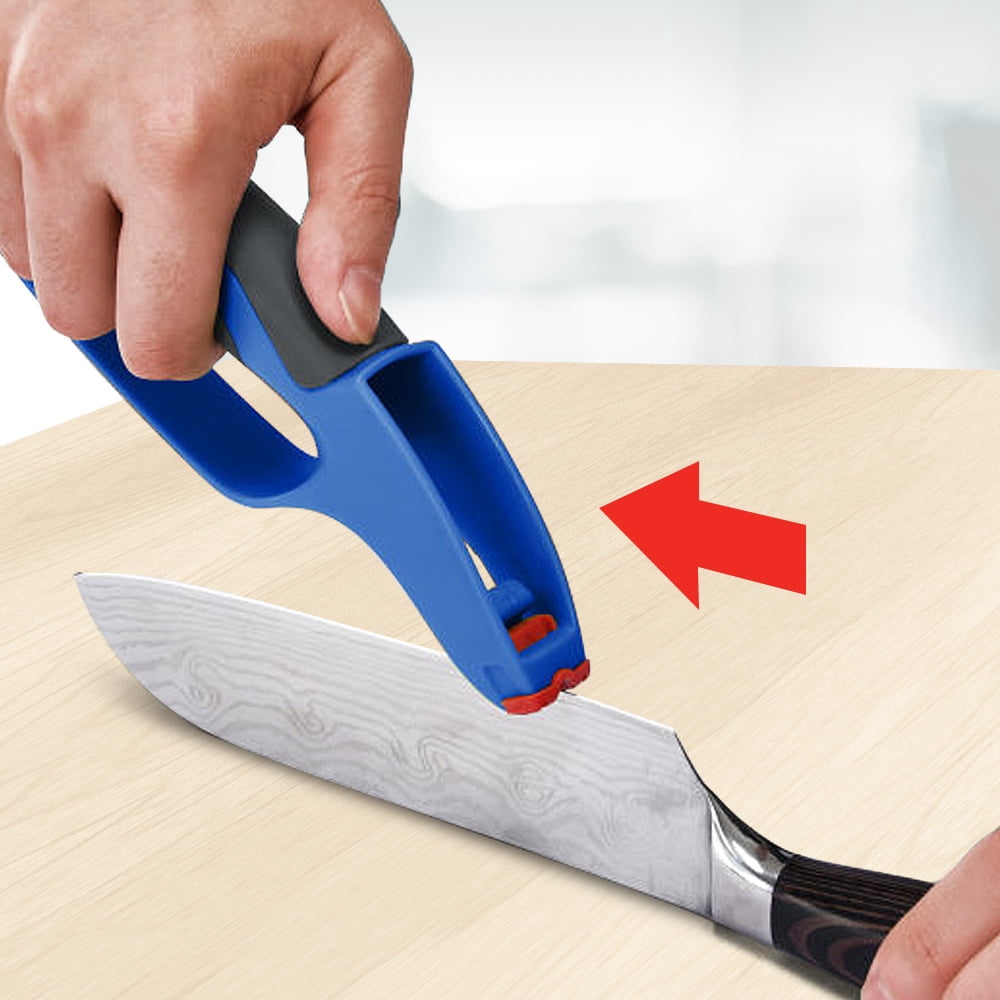 DMT XchangeSharp Sharpener, Three Cartridges Sharpens Straight Blade Knives / Serrated Knives / Shears / All-In One / Cartridges Store In Handle - Image 2