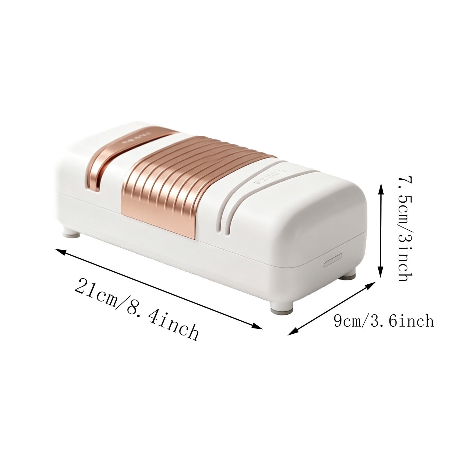 Electric Knife Sharpener for Kitchen, Automatic Knife Sharpening Tool with Diamond Wheels, Quick Edge Restorer for Straight & Serrated Knives - Image 5