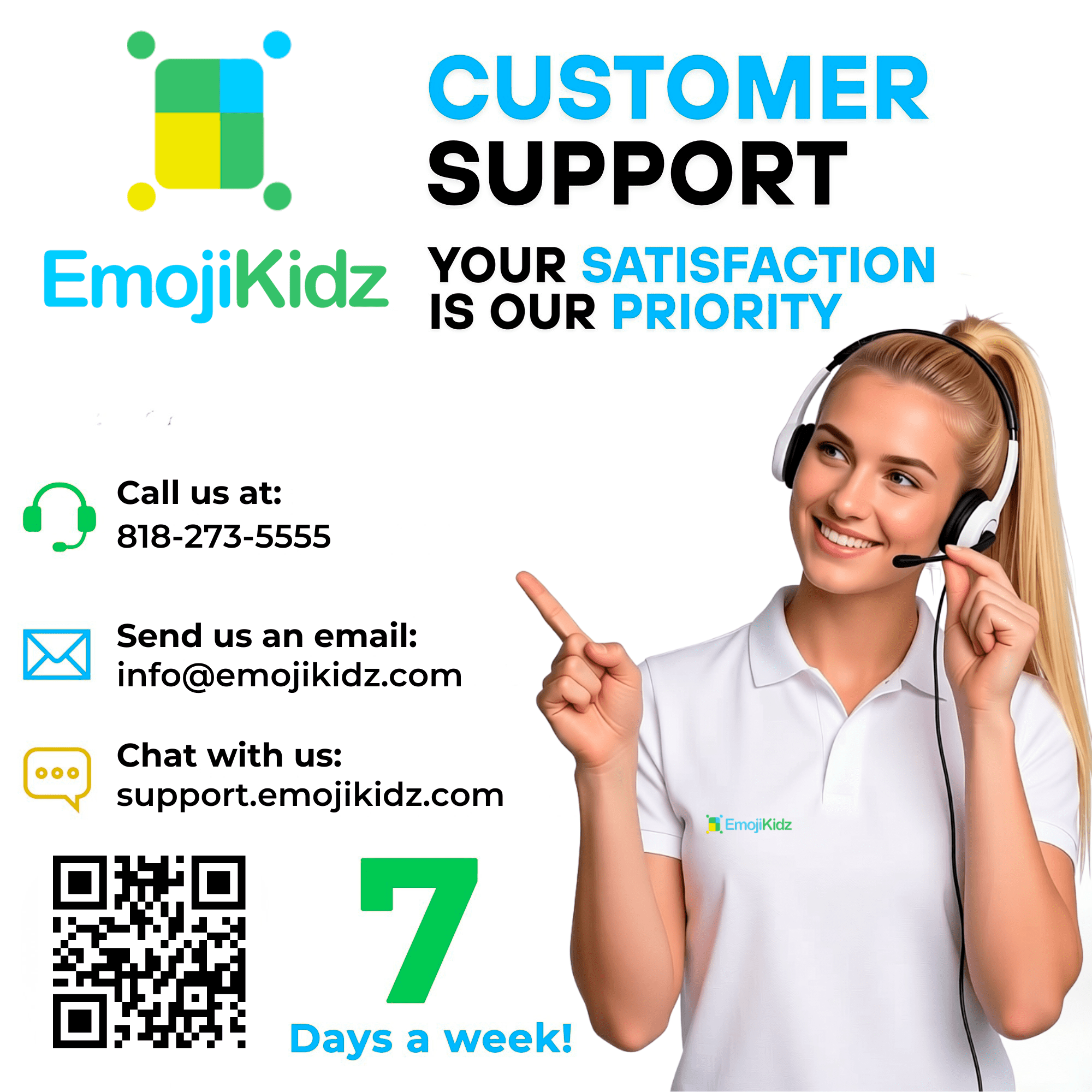 EmojiKidz 2026 GPS Smartwatch for Kids with 4G Calling & Texting, Camera, School Mode, SOS Alerts – Safe Phone Watch & Tracker - Image 2
