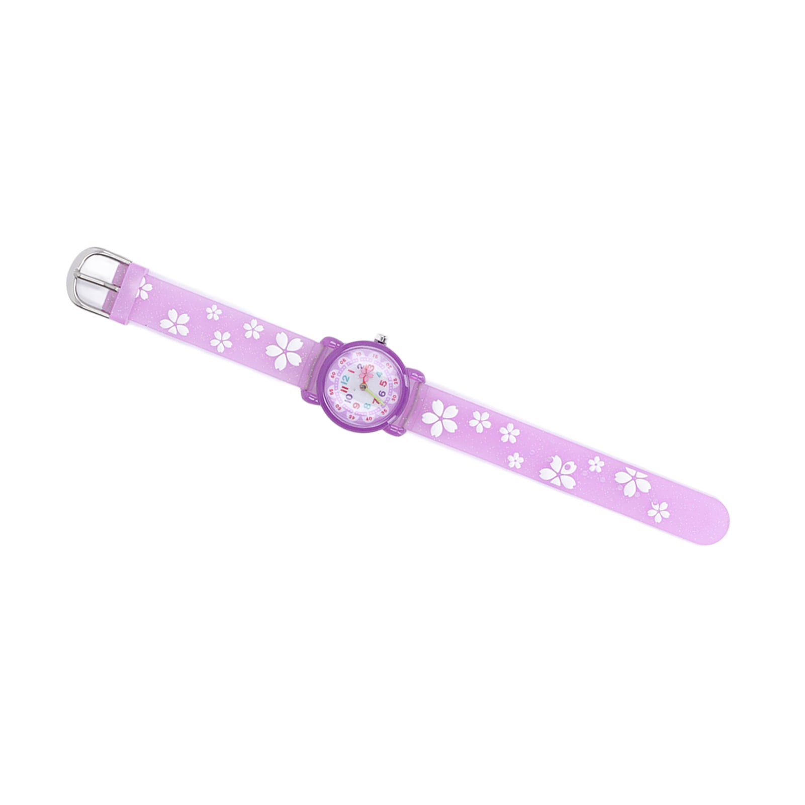 Fyydes Female 1.97" Plastic Wristwatch, Purple - Image 3