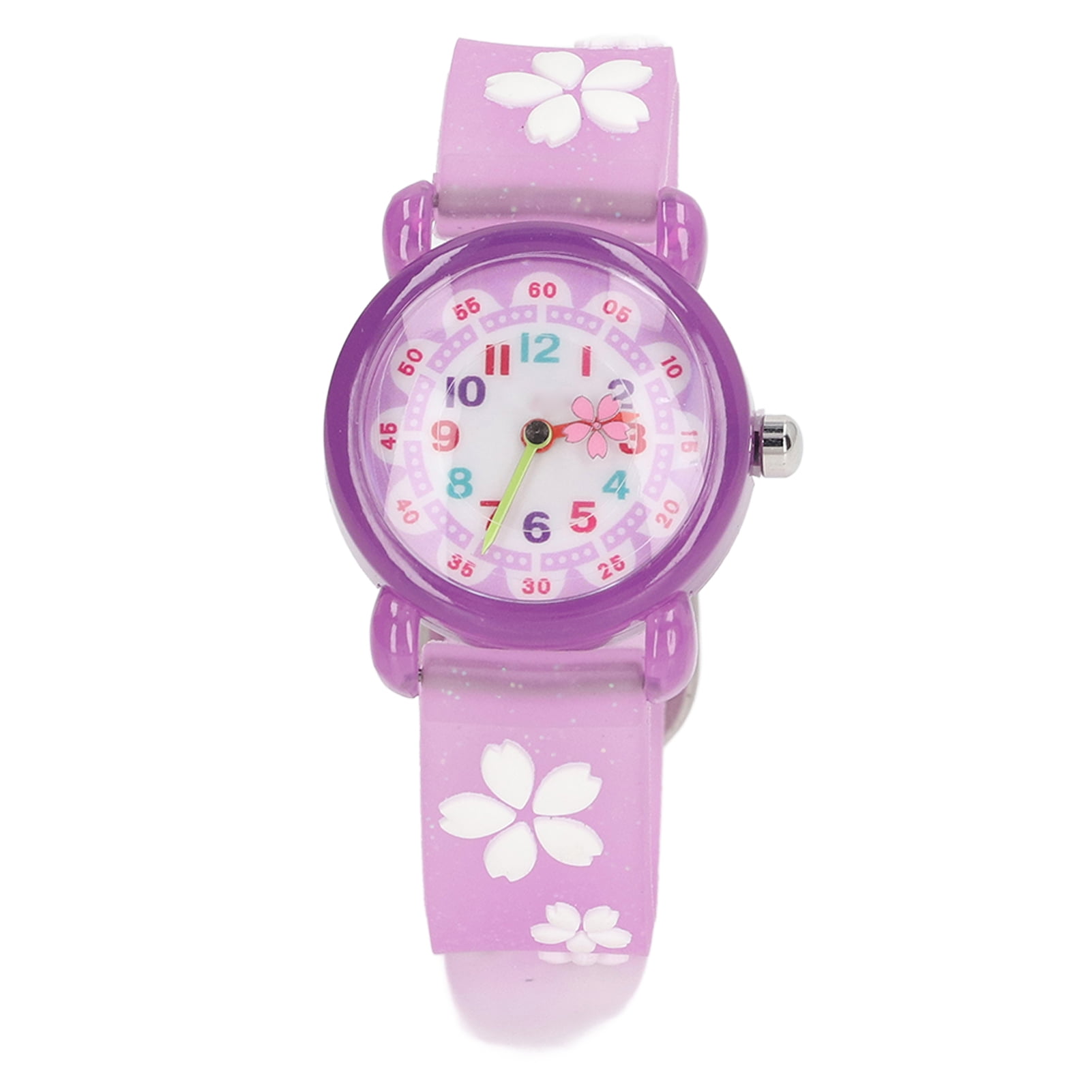 Fyydes Female 1.97" Plastic Wristwatch, Purple