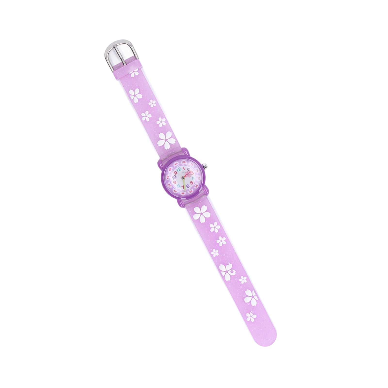 Fyydes Female 1.97" Plastic Wristwatch, Purple - Image 2