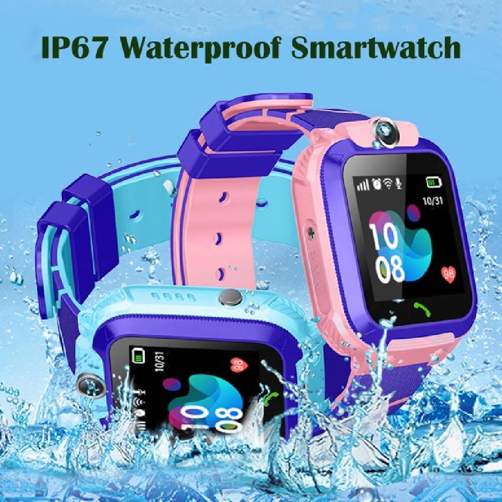 FZFLZDH Kids Smartwatch Waterproof AGPS Tracker Anti-Lost Smart Watch Phone for Children 3-12 Girls Boys SOS Call Remote Camera Two Way Call Touch Screen Games Christmas Birthday - Image 5