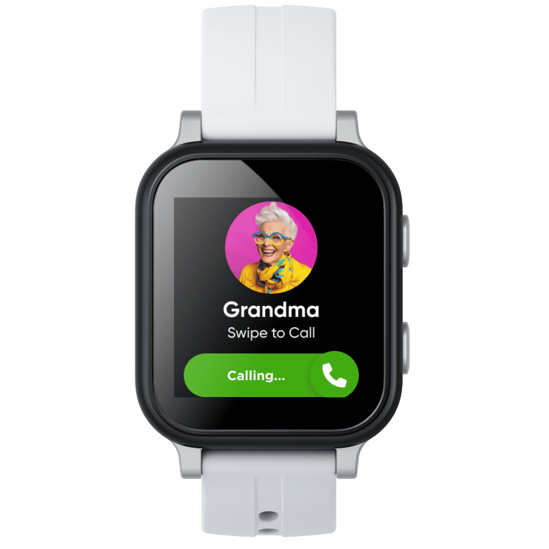 Gabb Watch 3e Smart Watch for Kids with GPS Tracker, Unlimited Call and Text, Parental Controls, Monthly Subscription, Silver