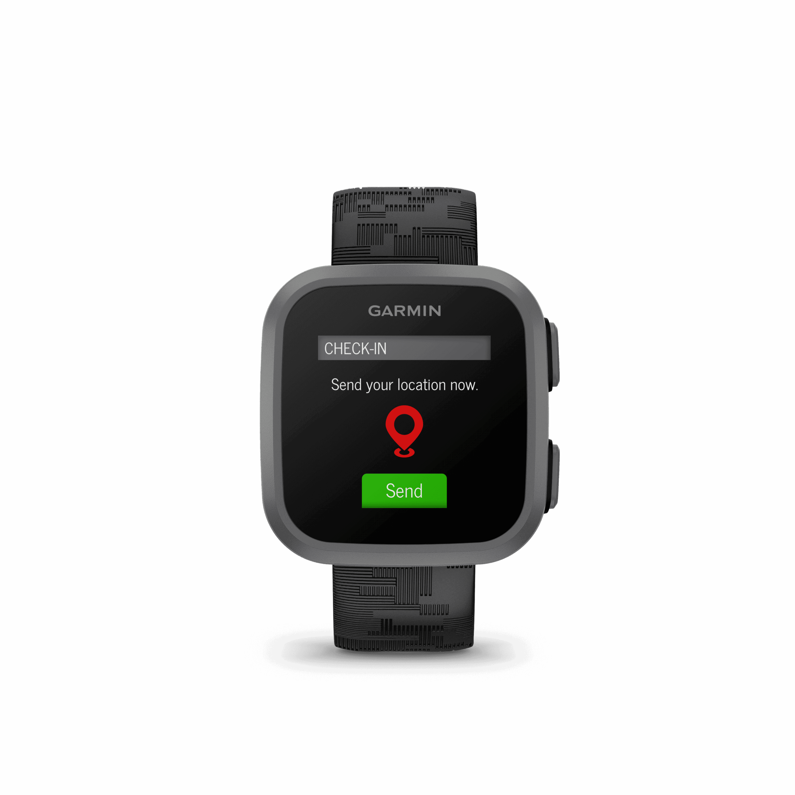 Garmin Bounce™, Kids Smartwatch, Two-Way Text and Voice Messaging, Location Tracking, Black Camo - Image 4
