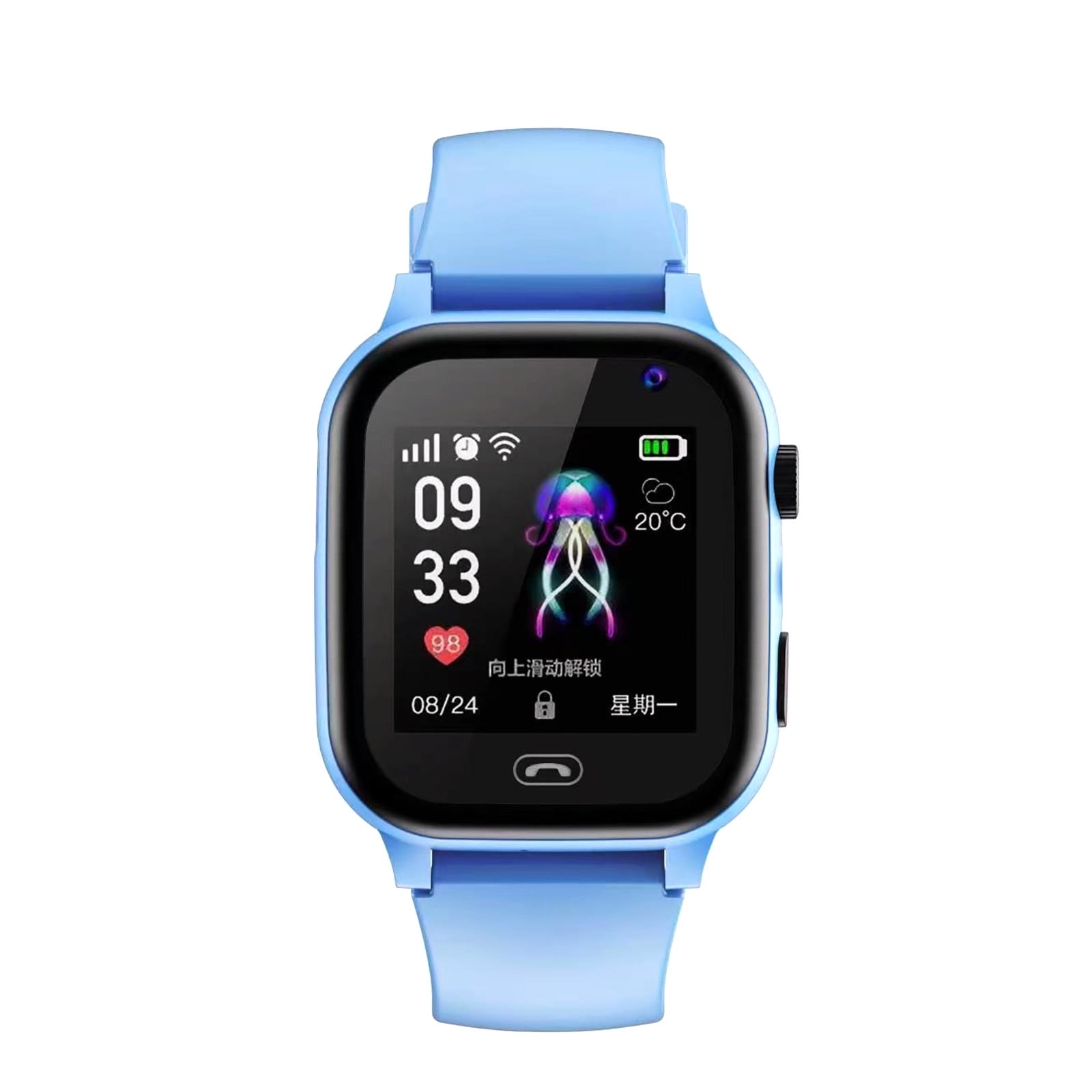Gecau S30 Smart Watch For Kids Girls Boys - Smart Watch For Children, Equipped With Music Player, Alarm Clock, Camera, Weather Calendar, Christmas Birthday Gi - Image 4