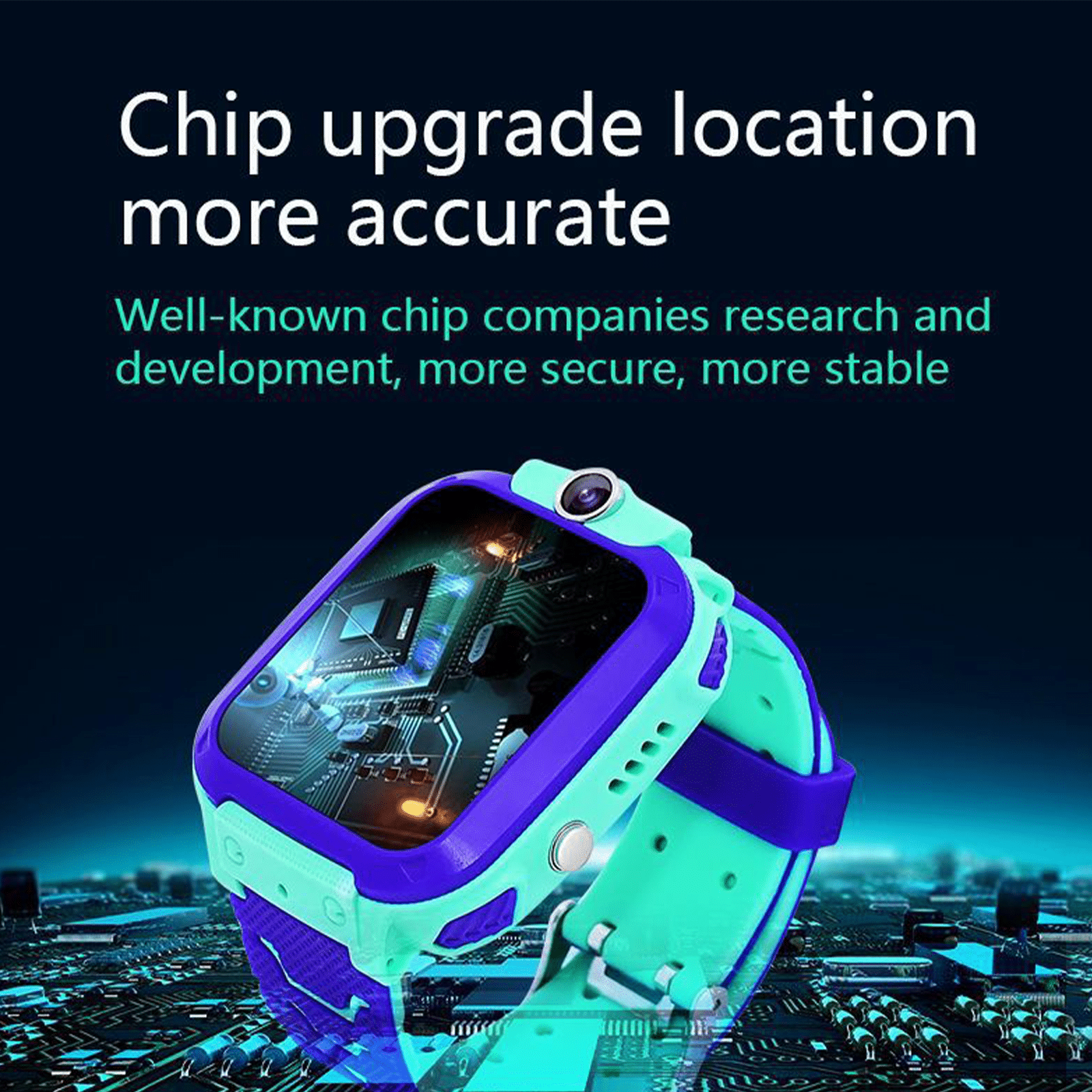 GJX Kids Watch Clear Stable Call Smart Watch for Kids Waterproof Big Battery Kids Smart Watches Girls Pink - Image 4