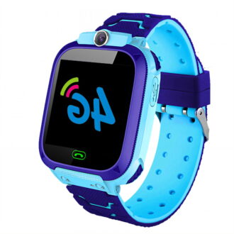 GJX Smart Watch for Kids,Breathable Strap Kids Smart Watch,Safe Materials Watches for Kids,Blue