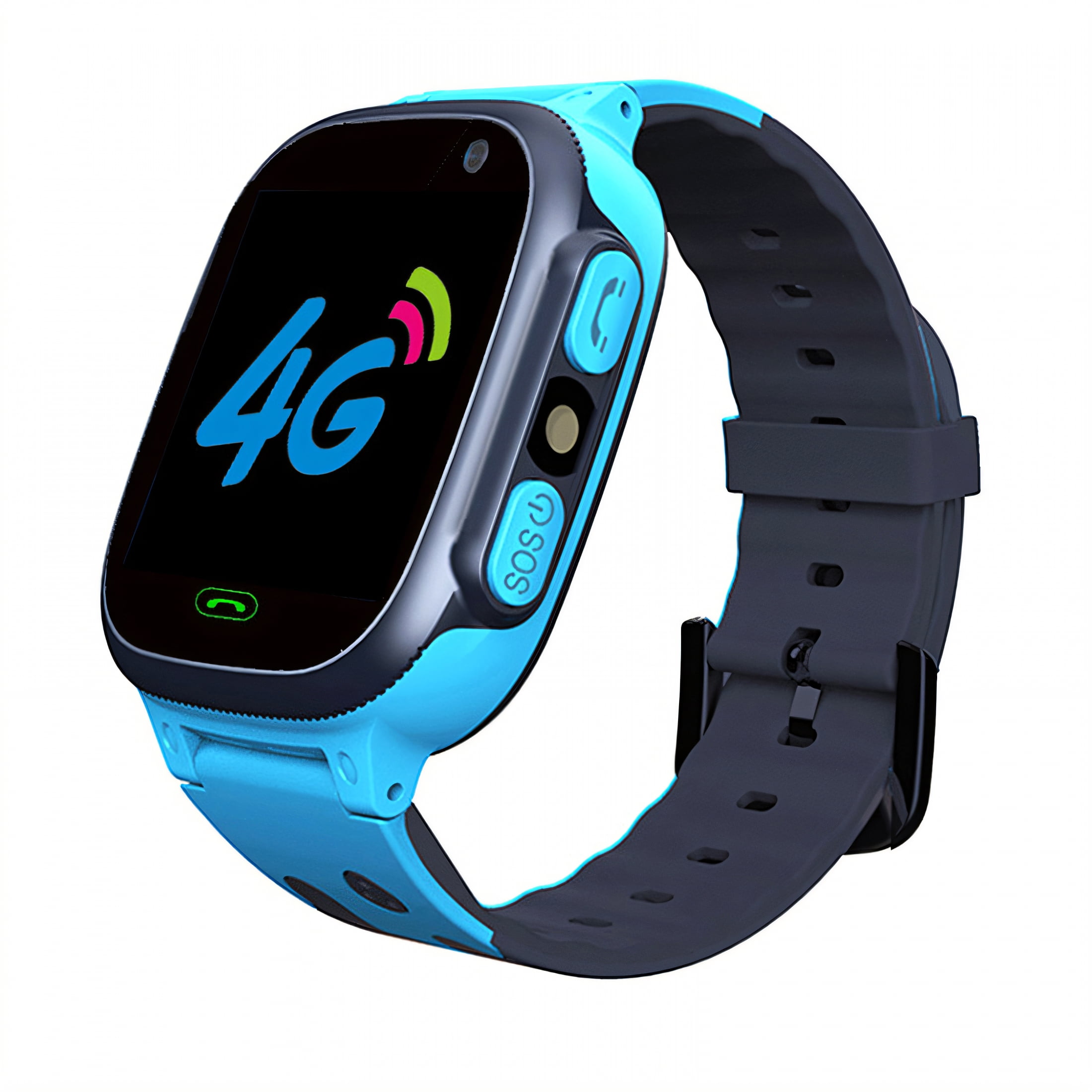 GJX Smart Watch for Kids,Family Chat Kids Smart Watch,Group Chat Watches for Kids,Blue