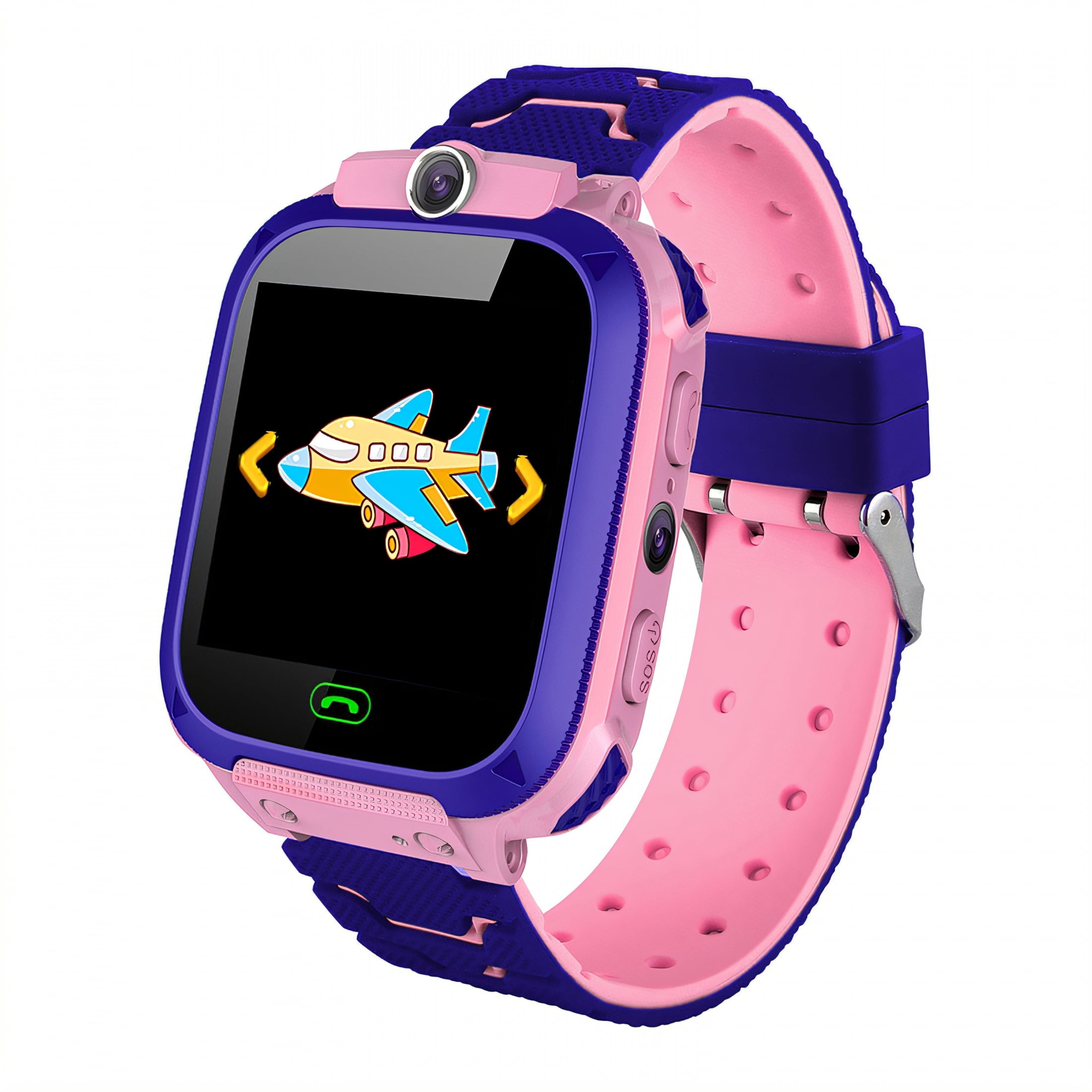 GJX Smart Watch for Kids,One-On-One Chat Kids Smart Watch,Group Chat Watches for Kids,Pink