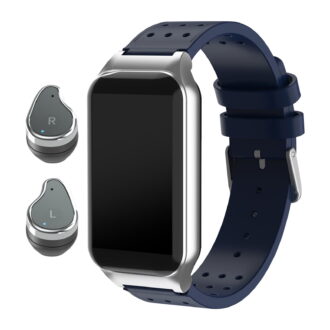 Headphones Smart Watch with Earphones for Women and Men Activity Fitness Watch Combo Bluetooth Earbuds Can Receive Call Messages Calorie Counter for Men Women Kid Noise Cancelling Headphones