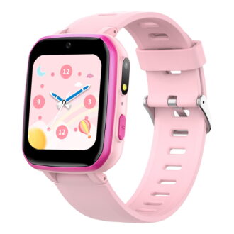 Hwkond Smart Watch For Kids, Kids Smart Watch Smart Watch For Kids Toys With 15 Games Camera Video Recorder Music Player Alarm Calculator Calendar Stopwatch Flashlight Pedometer Gift Toys(Pink)