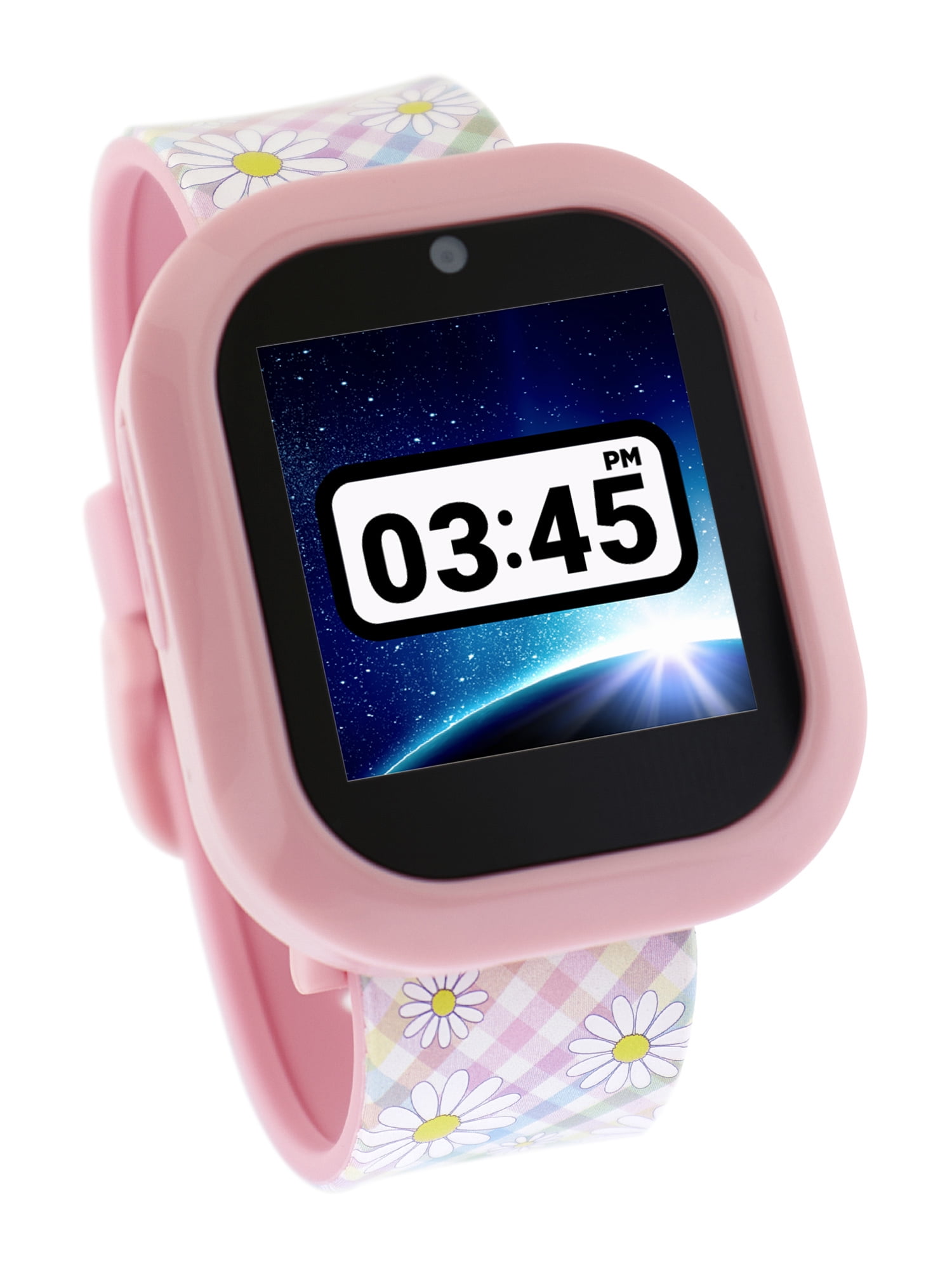 Itech Junior Kids Girls Daisy Bluetooth Enabled Smartwatch with Interchangeable Straps and Bezels - Image 2
