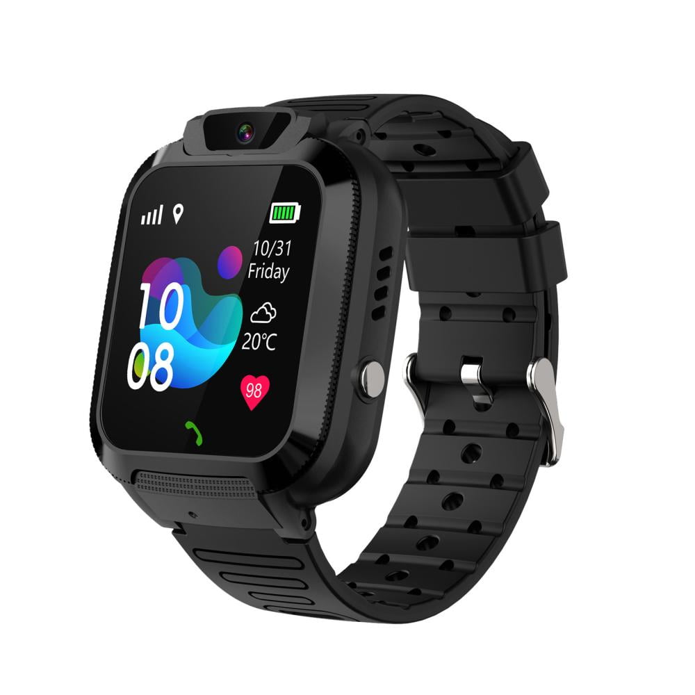 JOGZMZ Kids Smart Watch for Boys Girls Ages 3-12 with Games Video Camera Music Player Call 12/24 Hour Clock Flashlight Calculator HD Touchscreen