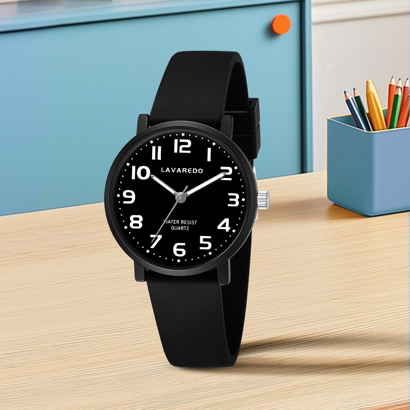 Kids Analog Watch Boys Girls Learning Time Watches with Silicone Band Luminous hands Waterproof Watches Gift for Kids - Image 4