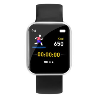 Kids Smart Watch for Boys and Girls,Waterproof Kids Fitness Trackers Watch, Multiple Languages, Calories Counter,Alarm Clock,Great Gifts for Children 6+ (Silver)