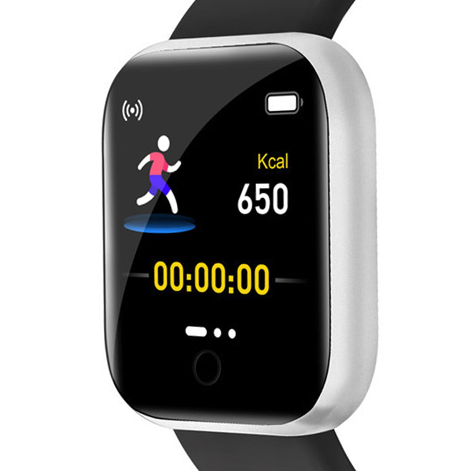 Kids Smart Watch for Boys and Girls,Waterproof Kids Fitness Trackers Watch, Multiple Languages, Calories Counter,Alarm Clock,Great Gifts for Children 6+ (Silver) - Image 3