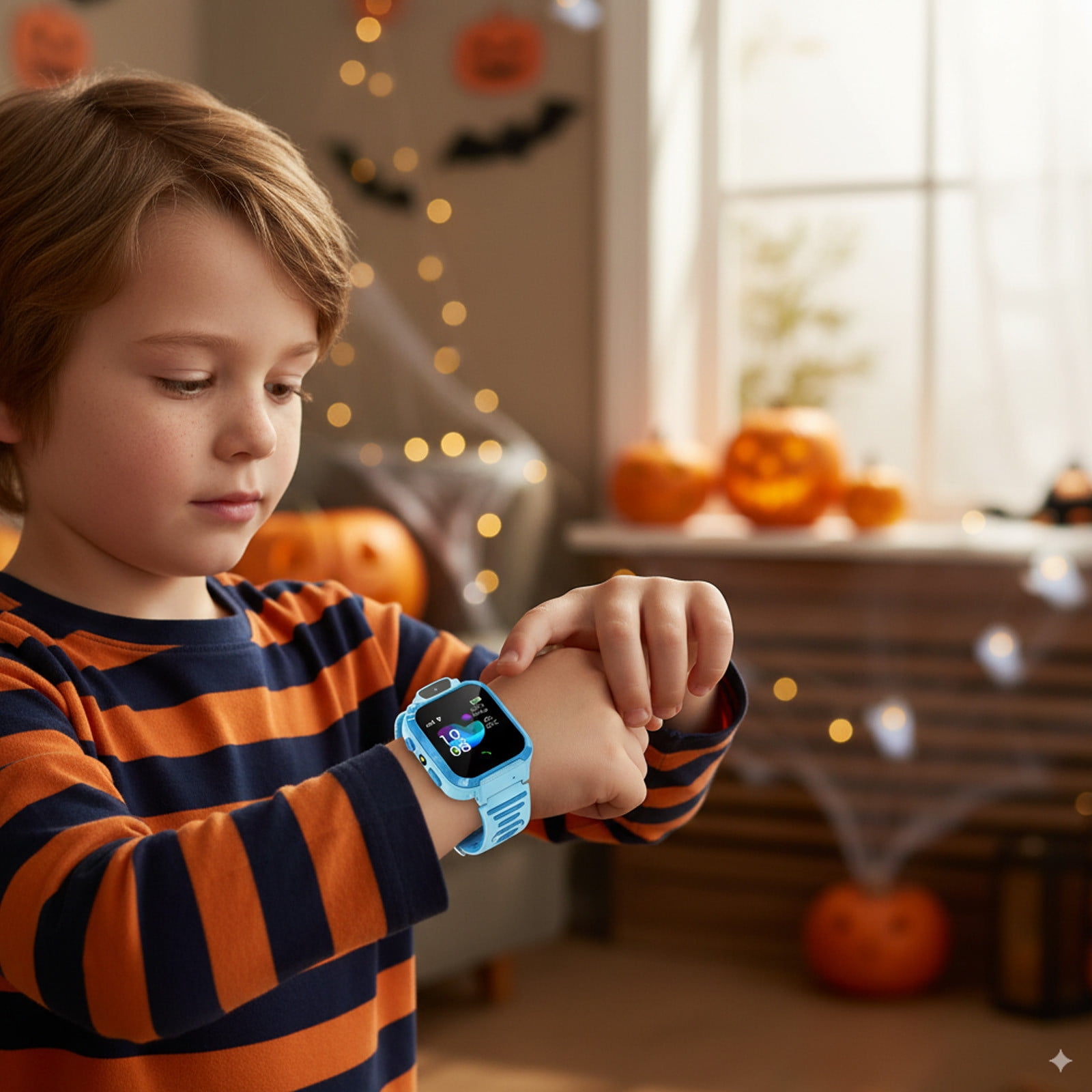 Kids Smart Watch with 2-Way Calling, GPS Tracking & Camera - IP67 Waterproof, 4-Day Battery Life, Games & E-Books for Boys/Girls 3-12 - Image 2