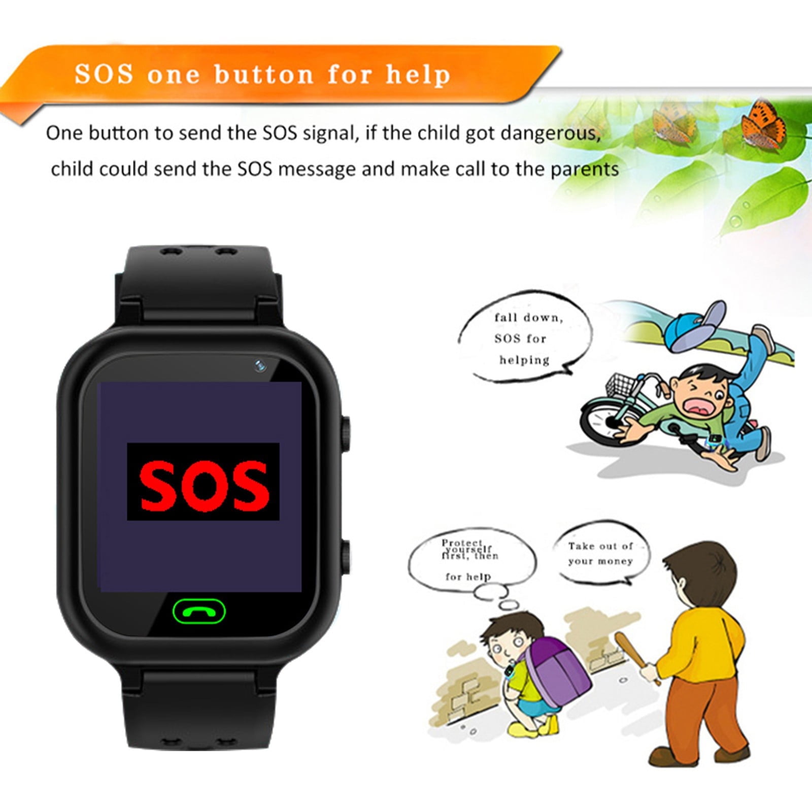 Kids Watch for Boys & Girls, 3-12 Years, Video Camera, Call, Flashlight, Calculator, Touchscreen Smartwatch with Games and 12/24 Hour Clock - Image 5