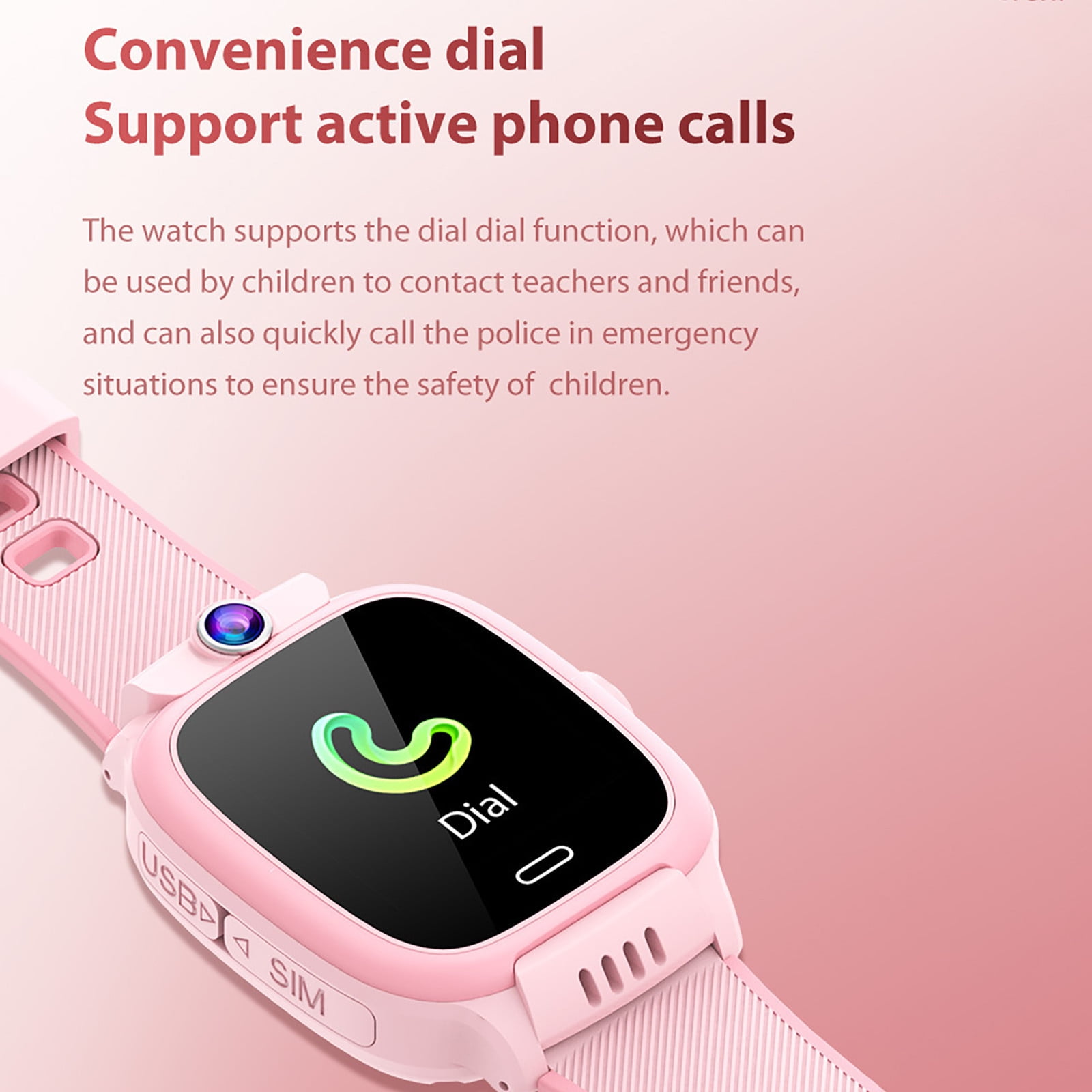 Kids Waterproof Smart Watch Smart Watch for Kids Touchscreen Kids Watches with Video Alarm Camera Toys for Girls Boys 3-12 Years Old Birthday Activity Trackers and Smartwatches - Image 4