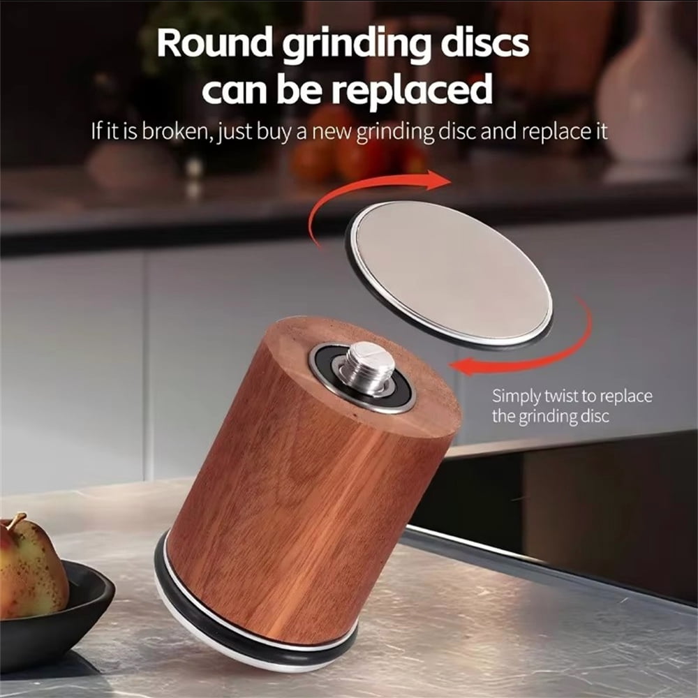 Rolling Knife Sharpener Kit Magnetic Angles and #1000/#400 Diamond Sharpening Stone Manual Roller Kitchen System with Finger Guard and Glove,Giftbox - Image 5