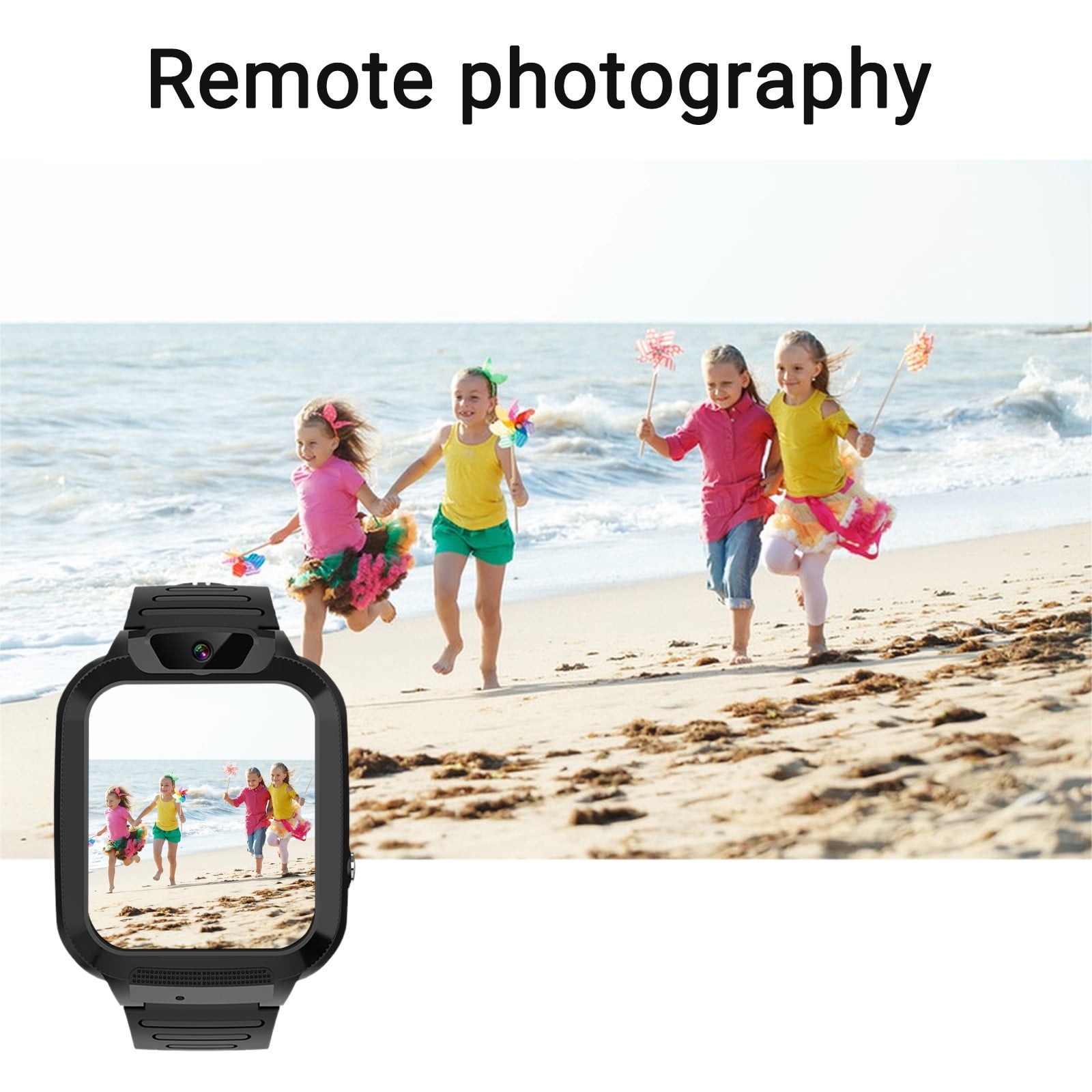 Byujiro Kids Smart Watch for Boys Girls 3-12 with Games Video Camera Player Call 12/24 Hour Clock Flashlight Calculator Touchscreen - Image 5