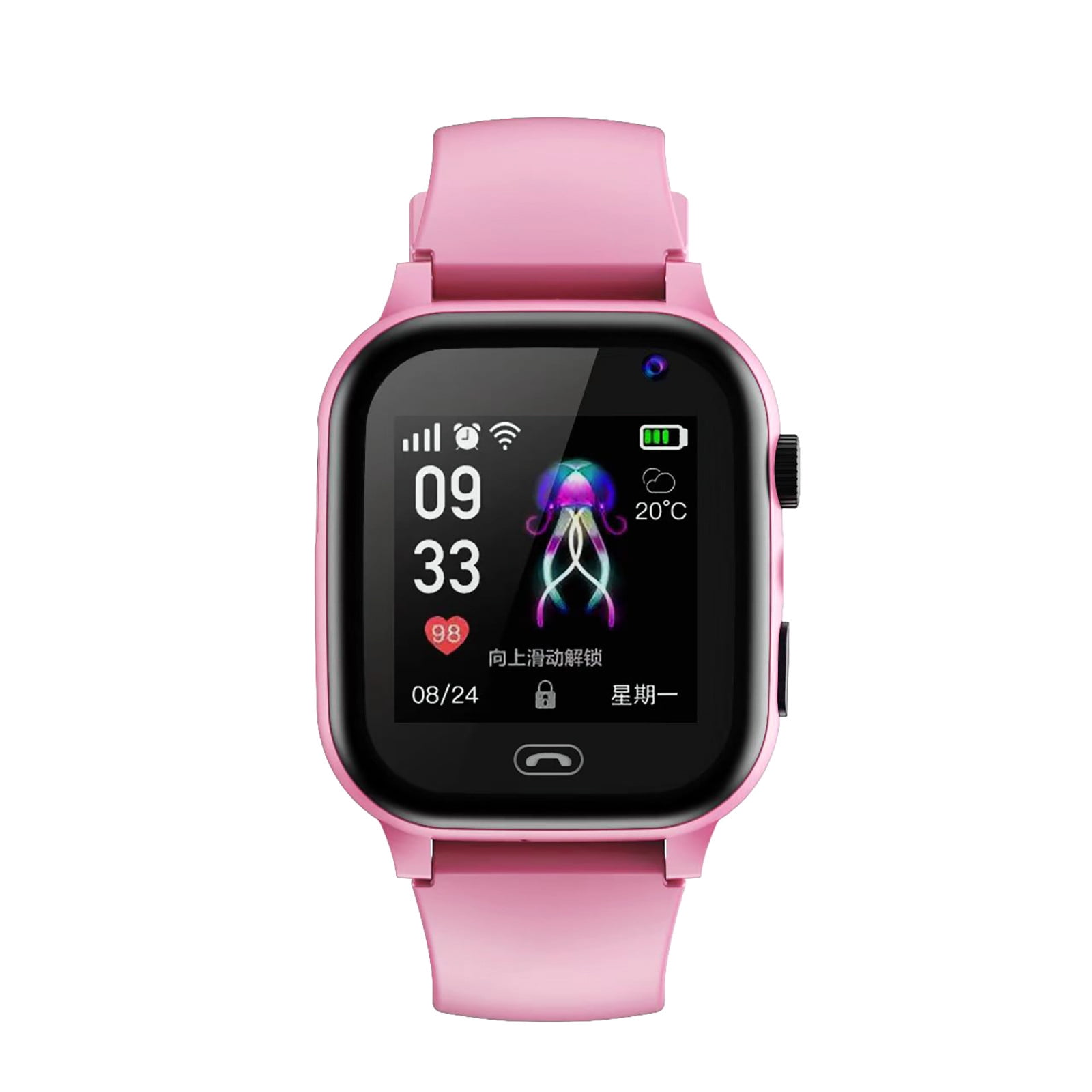 Latrodar S30 Smart Watch For Kids Girls Boys - Smart Watch For Novelty istmas Birthday Gift Pink 3.2x3.2 Inch Home Gadgets - Image 2