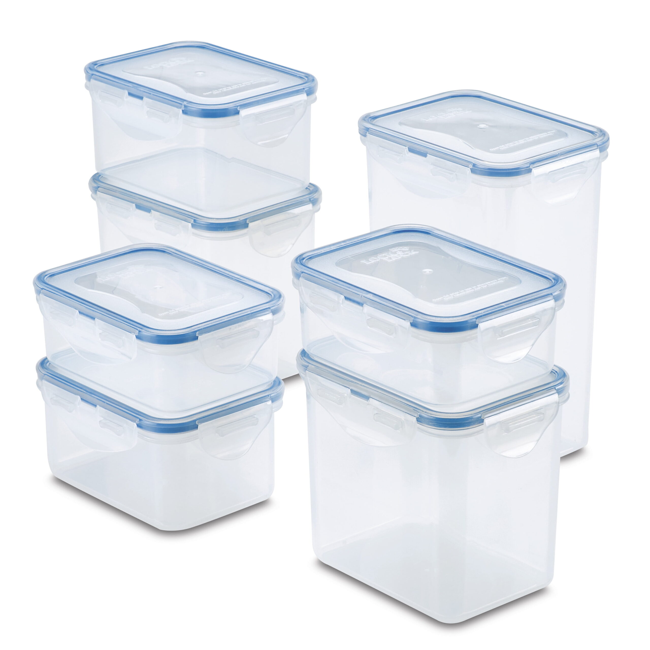 Lock & Lock Easy Essentials 14 Piece Variety Food Storage Set, Kitchen Storage - Image 4