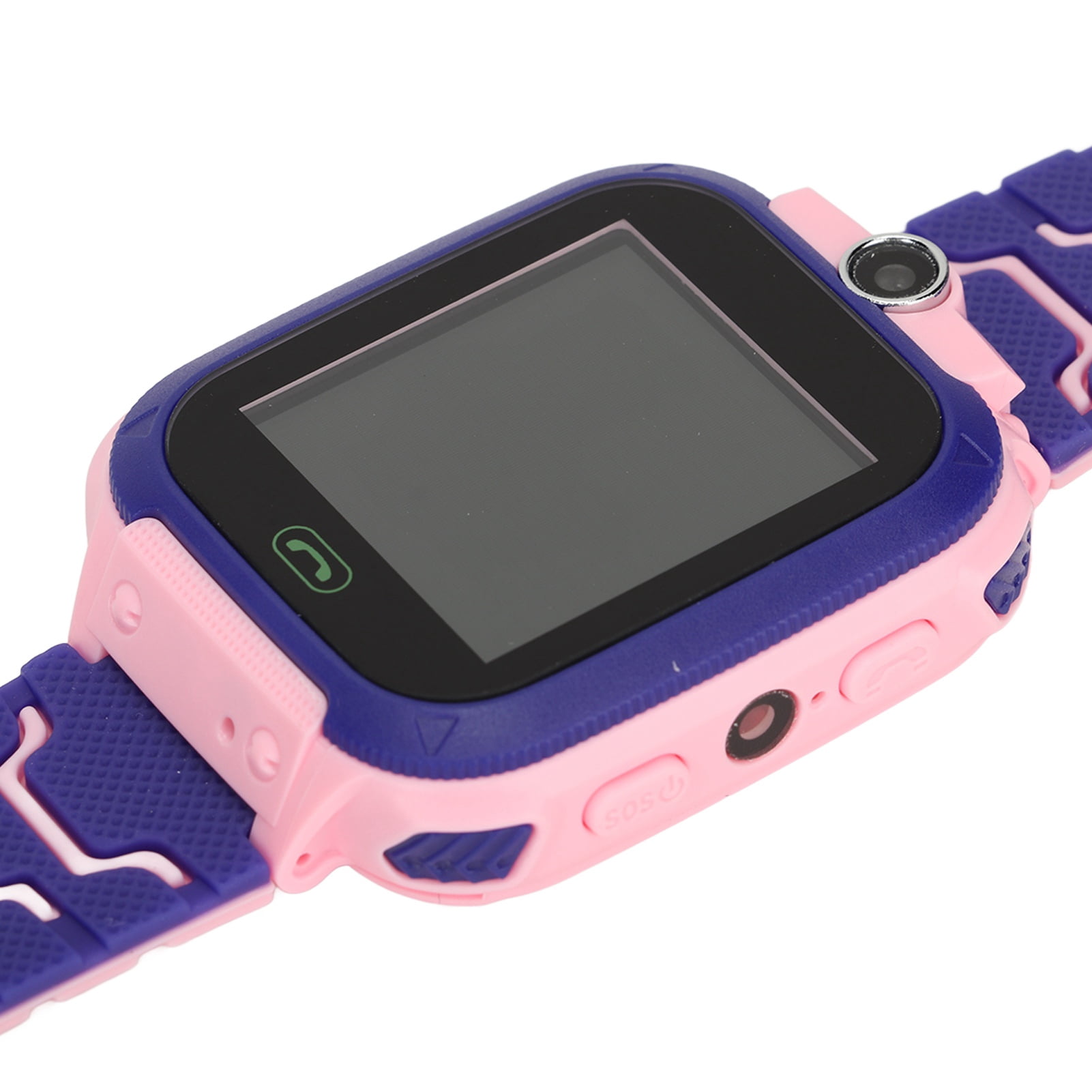 M Buder Kids Smartwatch for Boys Girls 1.44 inches / 3.66 cm LBS Positioning Voice Call SOS Alert HD Touch Screen Phone Watch, Pink Color, 400mAh Battery, Built-in Camera, Pedometer, Alarm Clock - Image 4