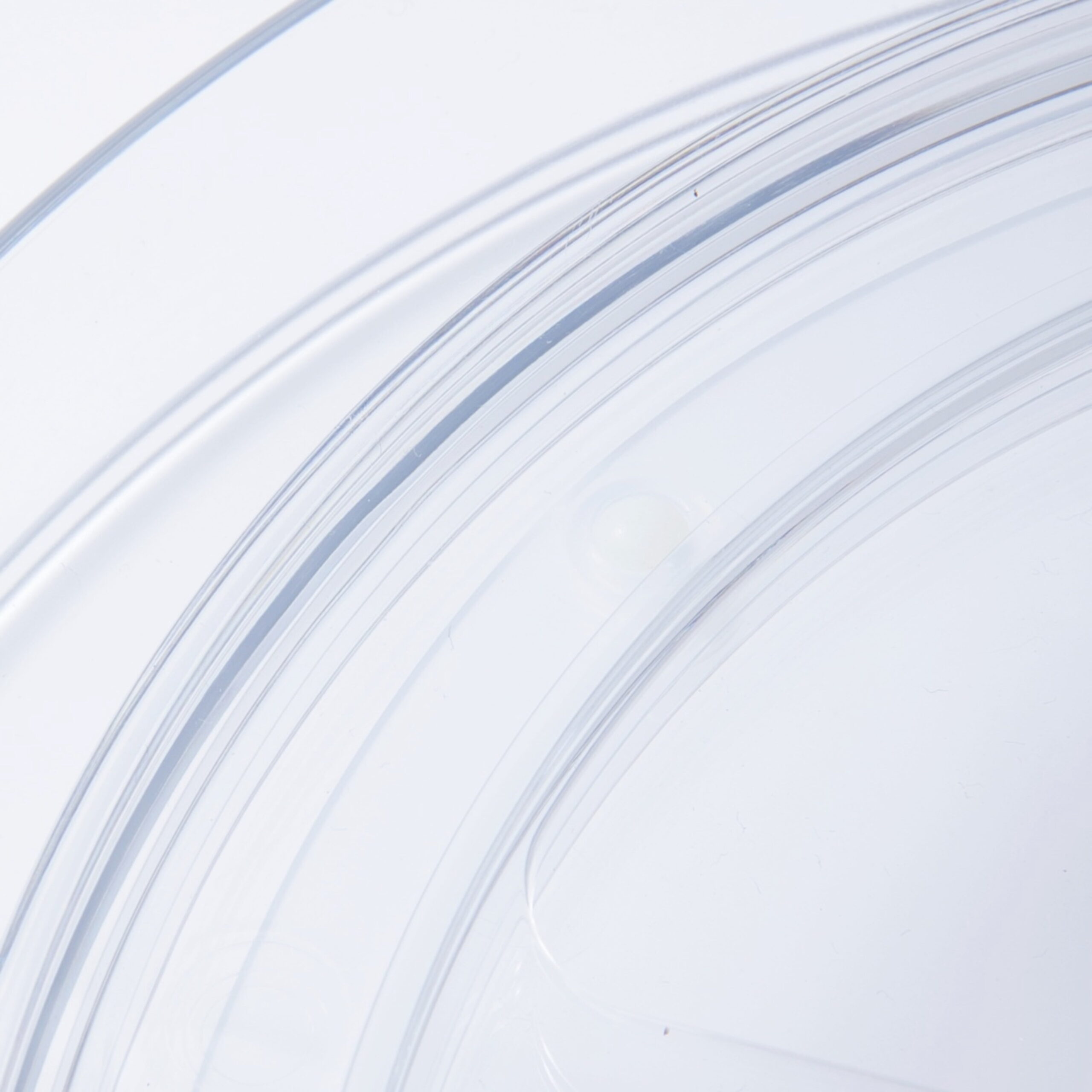 Mainstays 11" Clear Low Turntable for Kitchen Organization - Image 2