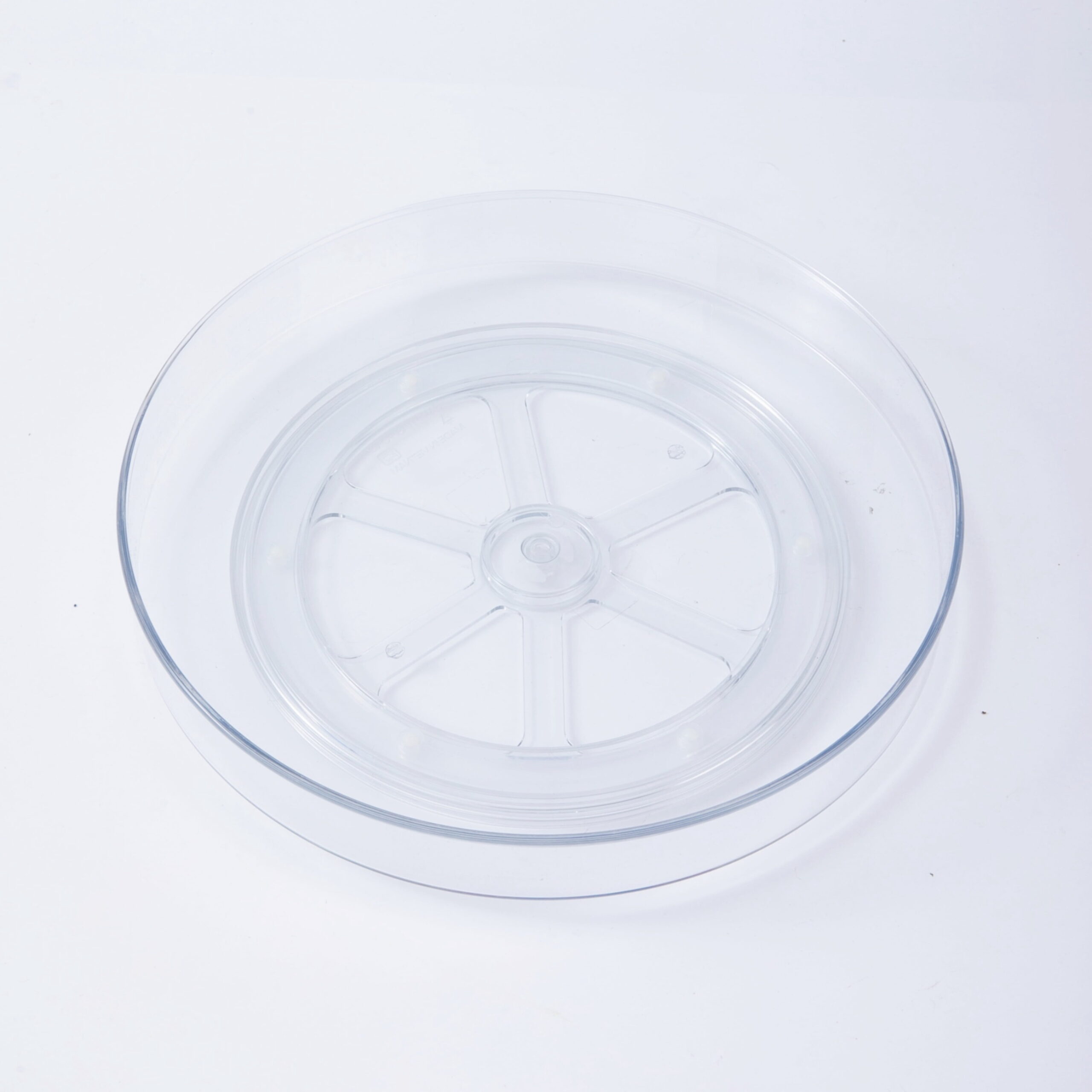 Mainstays 11" Clear Low Turntable for Kitchen Organization - Image 5