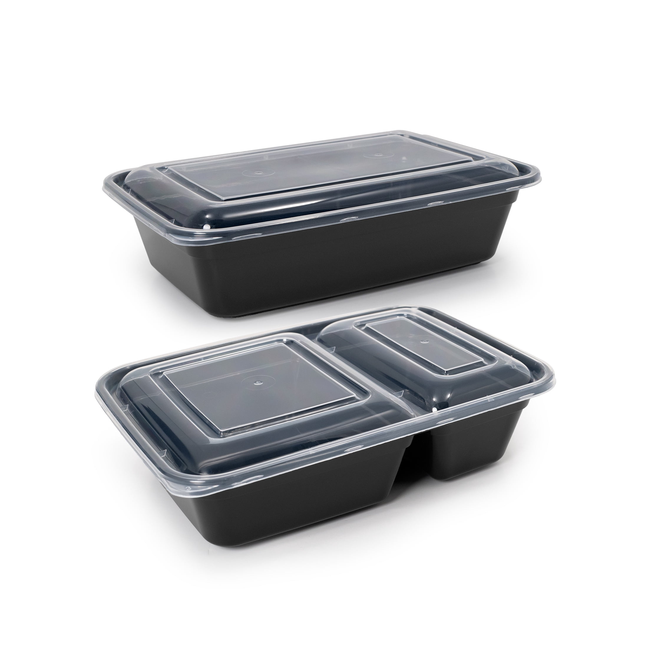 Mainstays 60-Piece Meal Prep Container Set with BPA-Free Lids in Two Sizes