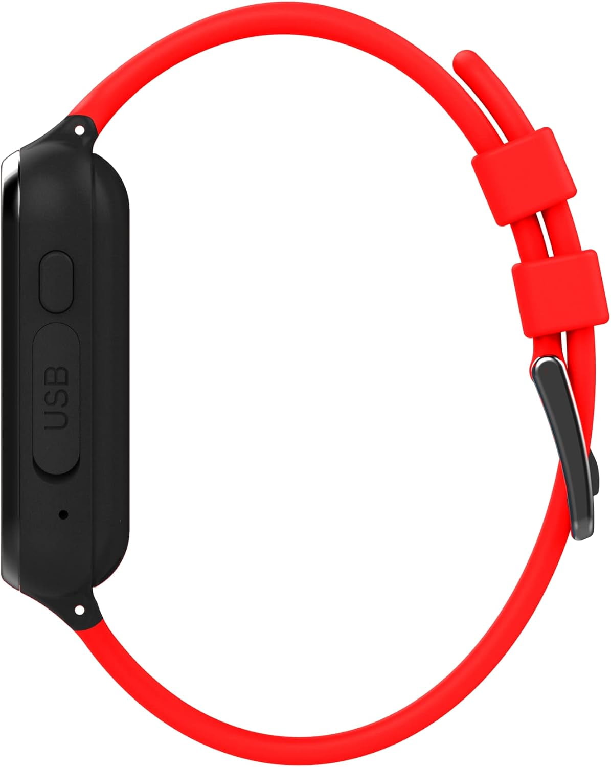 Miraculous Kids Interactive Smartwatch with Touchscreen, Interchangeable Watch Faces, Selfie Cam, Alarm and Timer, and More, with Red Silicone Band (MRC4010WM ) - Image 4
