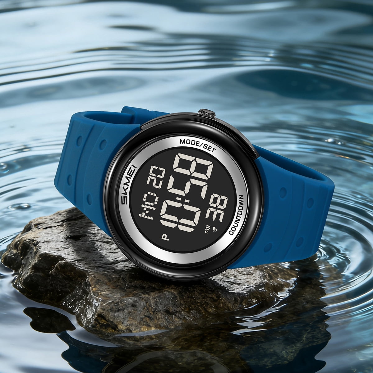 MJSHUN Kids Digital Watch for Age 4-15, 30 M Waterproof Watches with Alarm Stopwatch Wrist Multifunctional Luminous Sports Watches for Boys Girls Birthday Gift for Kids - Image 4