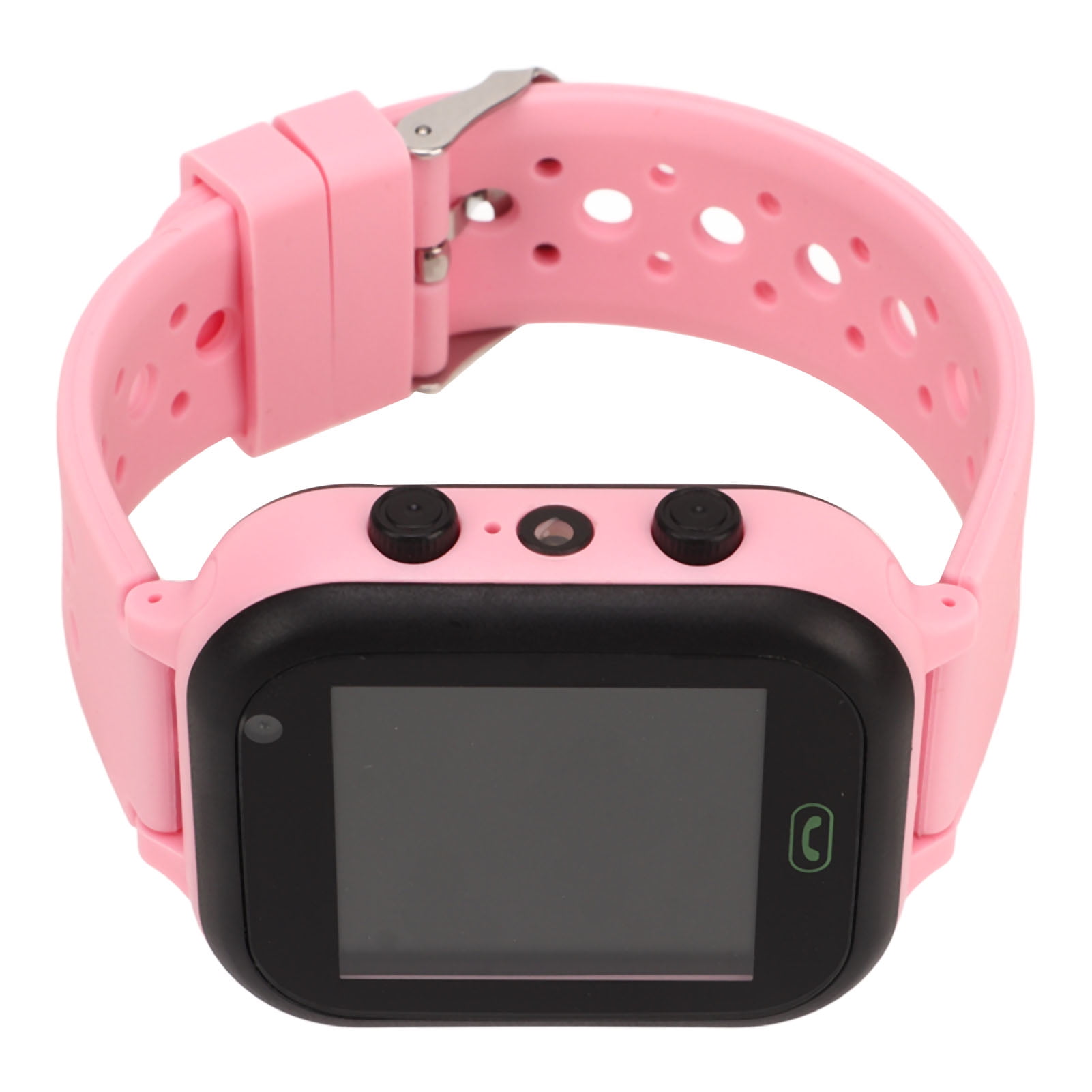 NFTIGB Children Intelligent Voice Watch IP67 Waterproof Tracker Touch Screen Kids Smart Alarm Watch Pink with 1.44 Inch / 36.5mm Display, Video Calling, Pedometer, and Camera Capabilities
