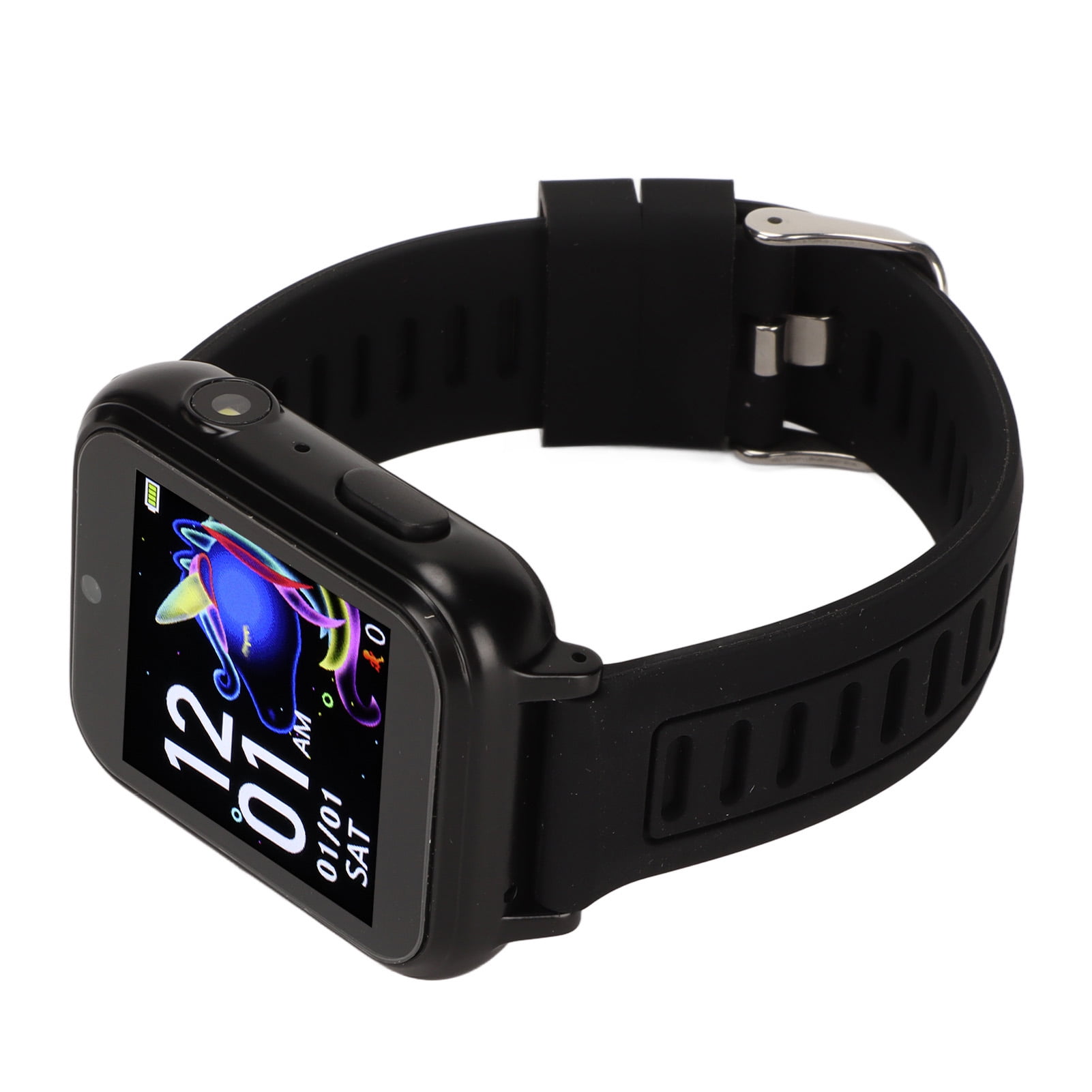 NFTIGB S16 Kids Smartwatch with Camera Games Music Alarm Clock Flashlight Multi-Language Touch Screen Sports Watch for 4-12 Years Boys Girls Toys Gifts (1.54 inches / 3.9 cm)