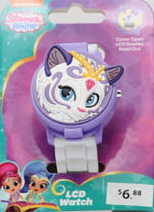 Nickelodeon Shimmer and Shine Nahla Unisex Kids LCD Watch with Cover - SNS4011WM - Image 2