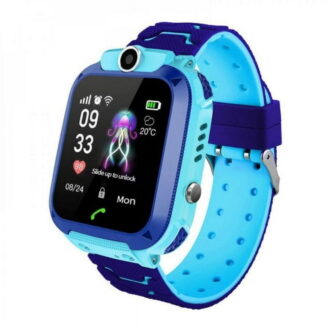 NO Kids Smart Watch IP67 Waterproof 1.44 inch Blue with Sports Band