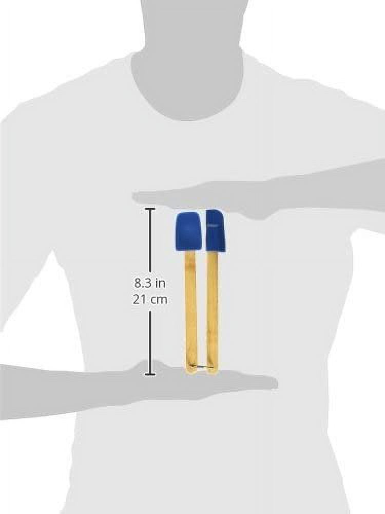 Norpro Mini Spatula Set, 2-Piece, 8" x 1.25" x 1.5", Blue - Image 2
