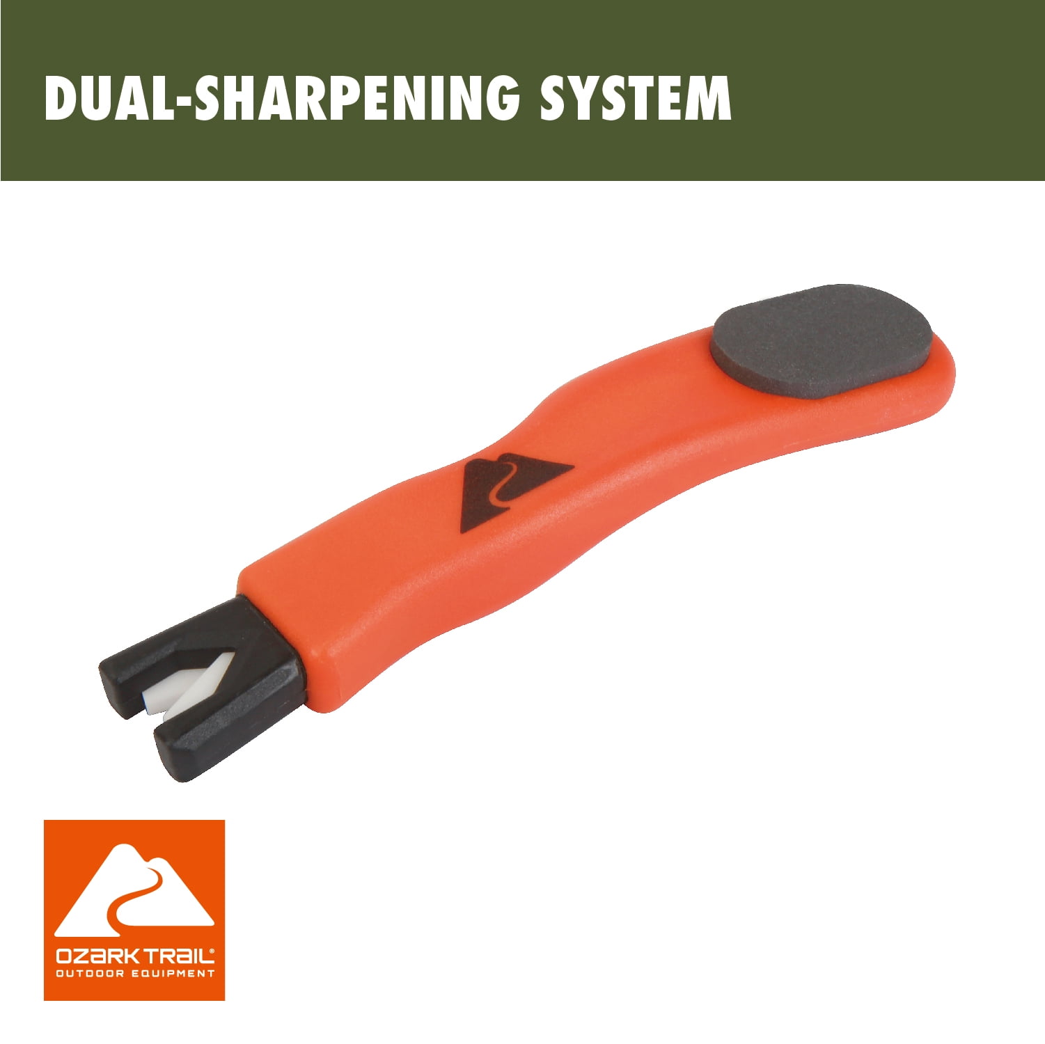 Ozark Trail Dual-Sided Tool Sharpener for Axes, Machetes, and Knives - Image 3