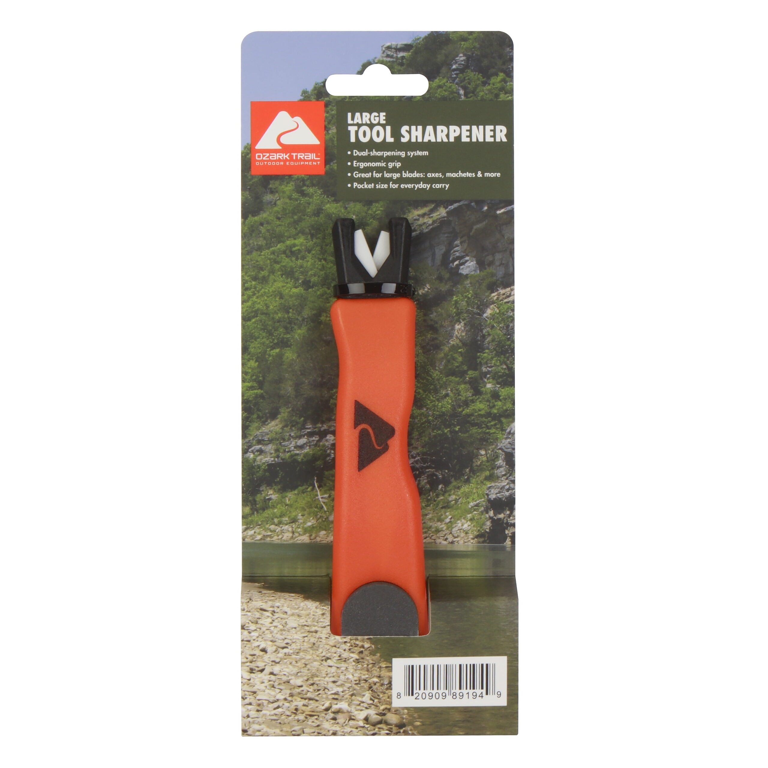 Ozark Trail Dual-Sided Tool Sharpener for Axes, Machetes, and Knives - Image 5