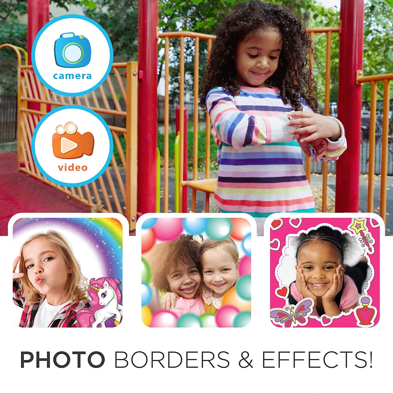PlayZoom 2 Kids Smartwatch: Classic Rainbow Tie Dye - Image 2